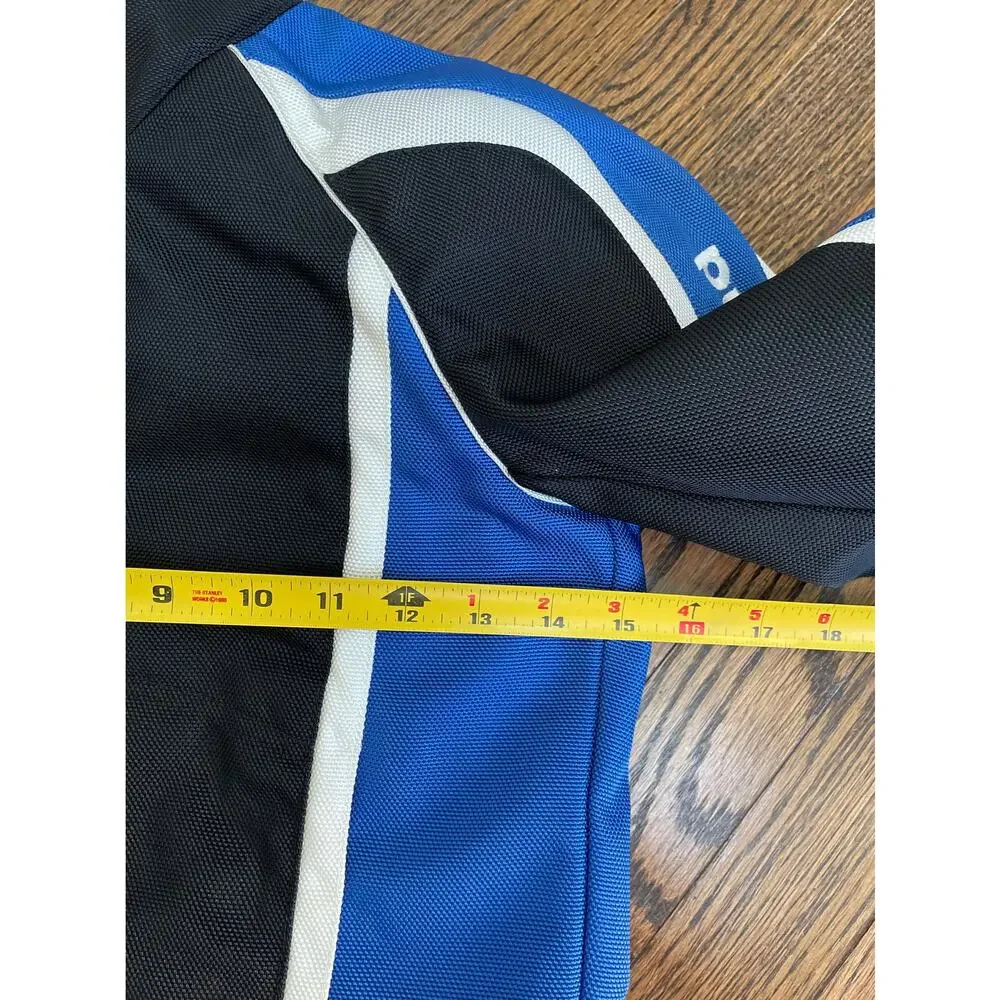 BMW Juniors Size Medium‎ Black Blue Motorad Club Rider Racing Jacket